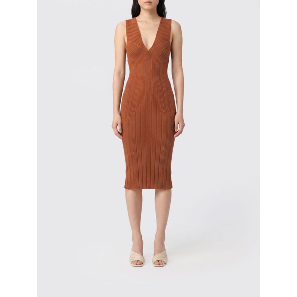 Elisabetta Franchi Dress Woman Brown